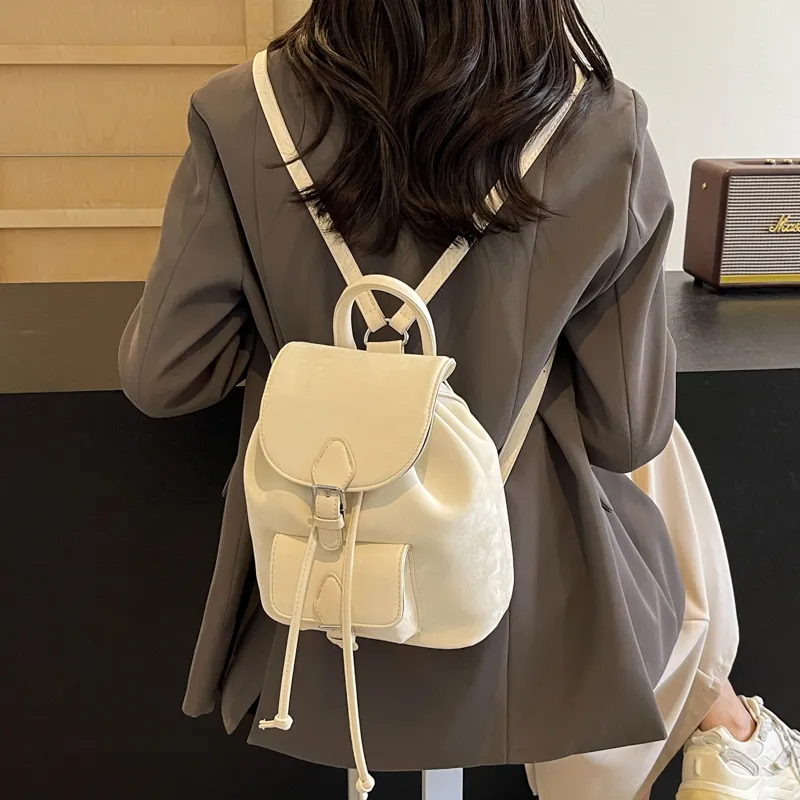 MingLu PU Backpack Unisex Multicolor-2