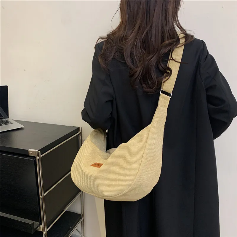 Parker Bear Canvas Canvas Bag Shoulder Bag Crossbody Bag Regular Unisex Black/Khaki/Brown/White/Gray/Pink-7