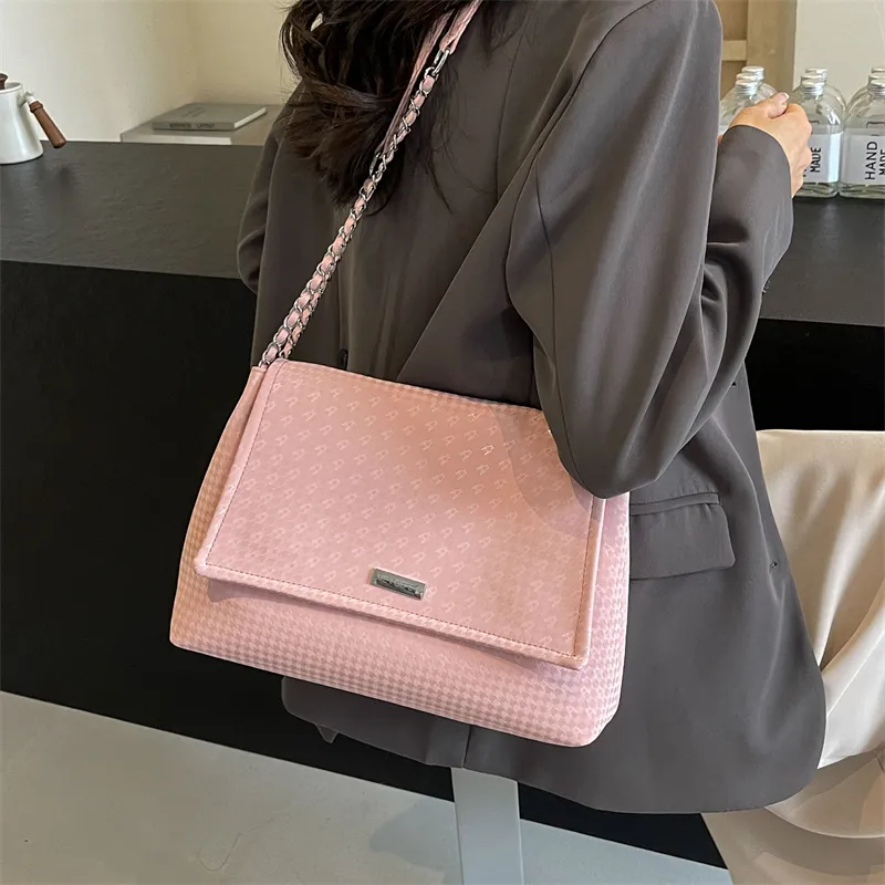 MingLu Pu Handbag, Shoulder Bag Women's Green/Black/Ecru/Pink-16
