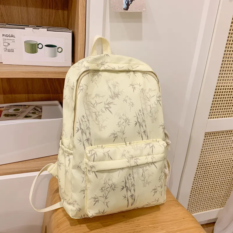 Parker Bear Nylon Backpack Unisex Multicolor-29