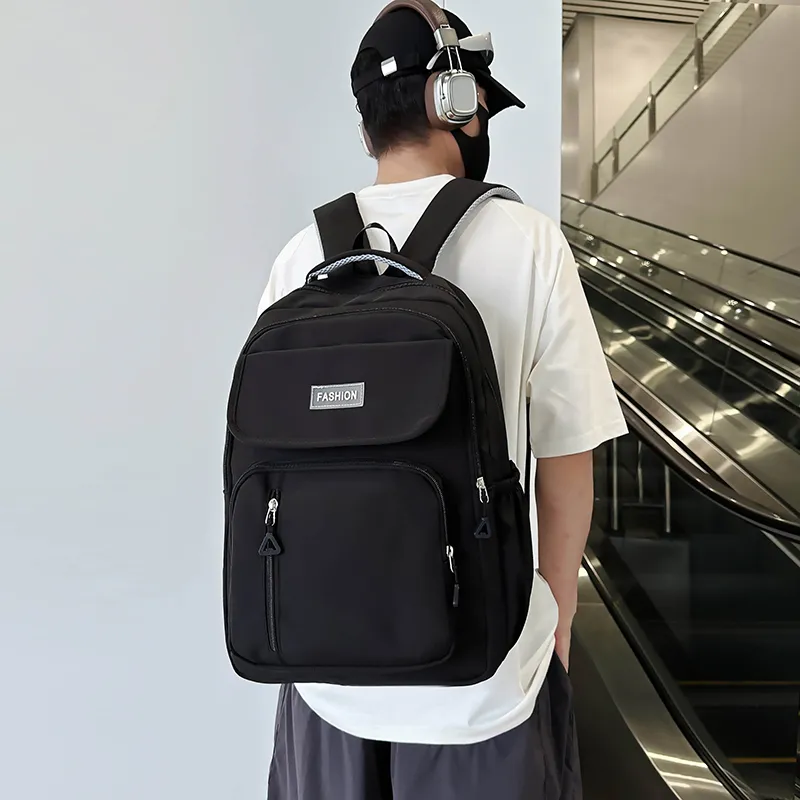 Parker Bear Nylon All Versatile Style For Elementary Middle And High School Students Unisex Orange/Green/Gray/Black-14