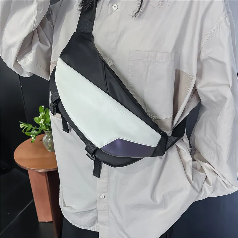 MingLu Nylon Sling Bag Unisex Multicolor-9