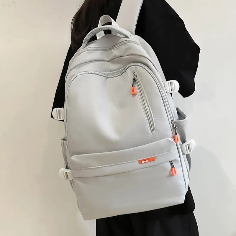 MingLu Nylon Backpack Unisex Multicolor-5