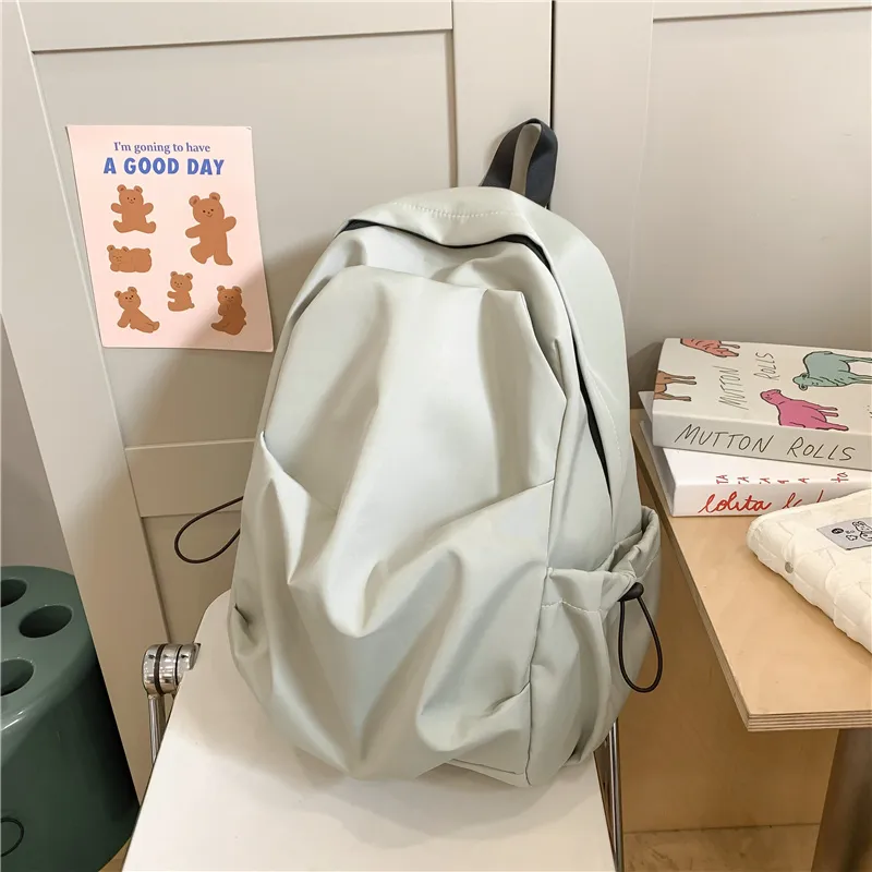 Parker Bear Nylon Backpack Unisex Multicolor-6