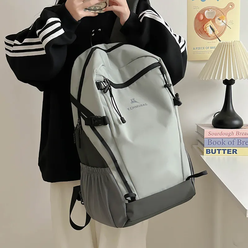 MingLu Nylon Backpack Unisex Multicolor-9