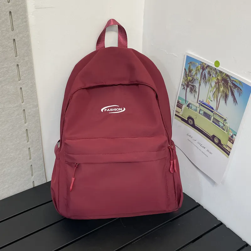 Parker Bear Nylon Backpack Unisex Multicolor-5