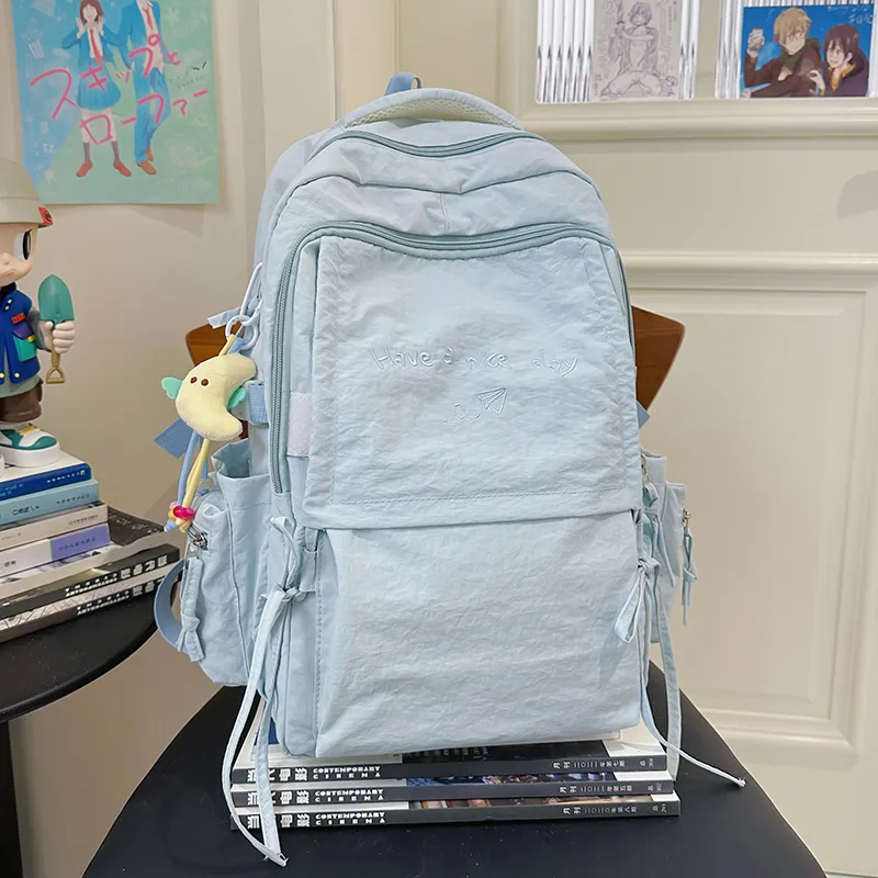 Parker Bear Nylon Backpack Regular Unisex Multicolor-18
