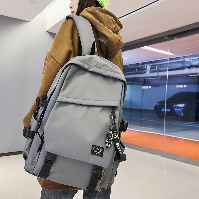 Parker Bear Nylon Backpack Regular Unisex Multicolor-11