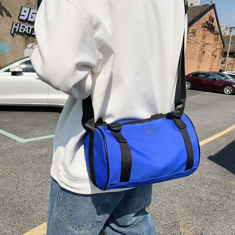 Parker Bear Nylon Travel Bag Cell Phone Pouch Coin Purse Handbag Crossbody Bag Regular Unisex Black/White/Gray/Blue-7
