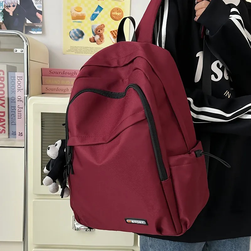 Parker Bear Nylon Backpack Regular Unisex Multicolor-19