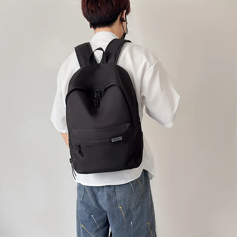 Parker Bear Nylon Backpack Unisex Multicolor-8