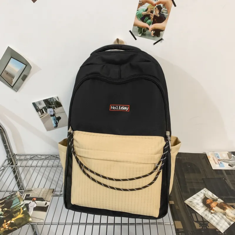 Parker Bear Nylon Backpack Regular Unisex Multicolor-5