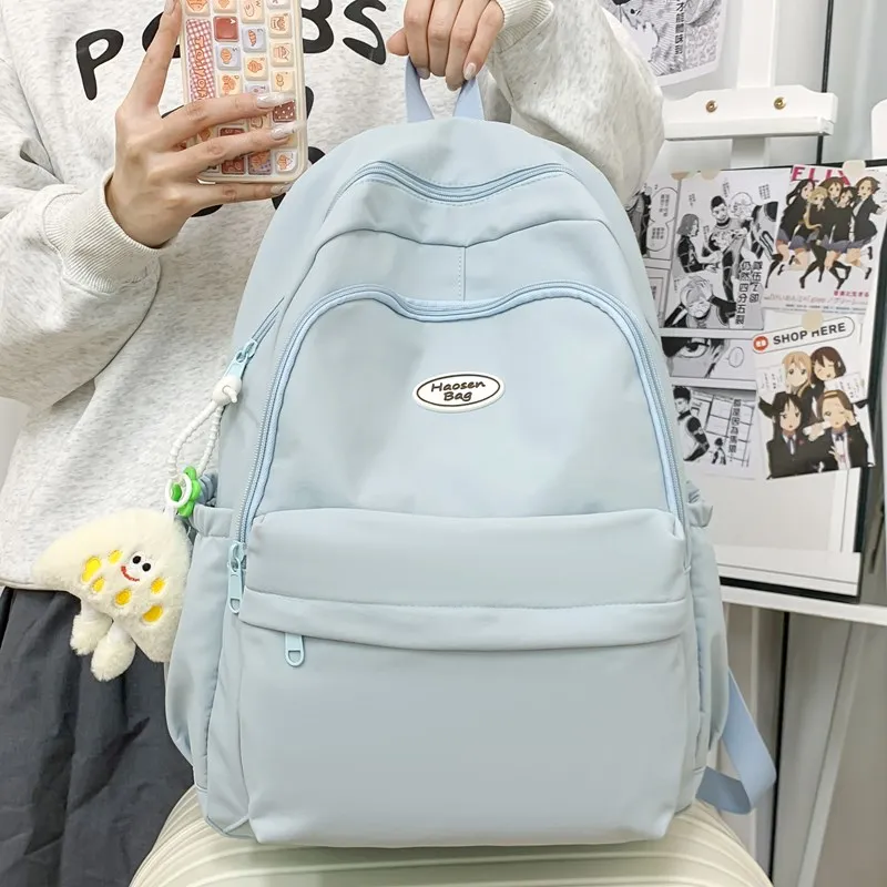 Parker Bear Composite Cloth Backpack Regular Unisex Multicolor-13