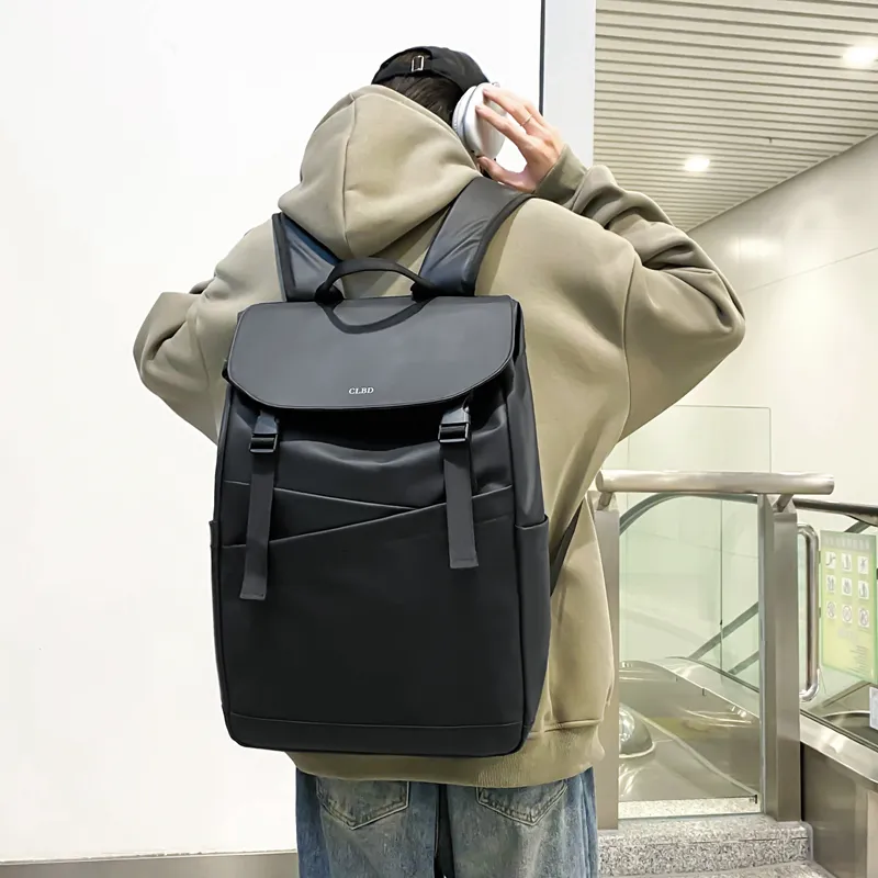 MingLu Membrana Dermalis Backpack Regular Unisex Classic Black/Premium Gray-7