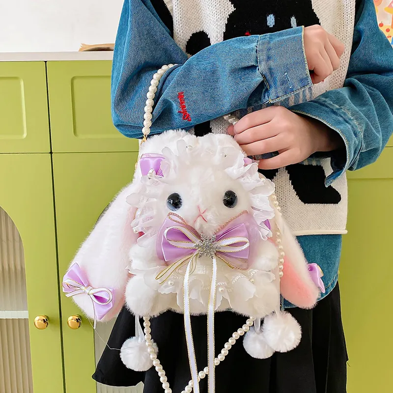 Parker Bear Plush Crossbody Bag Regular Kids'-16