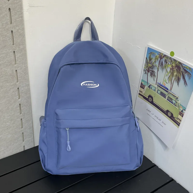 Parker Bear Nylon Backpack Unisex Multicolor-9