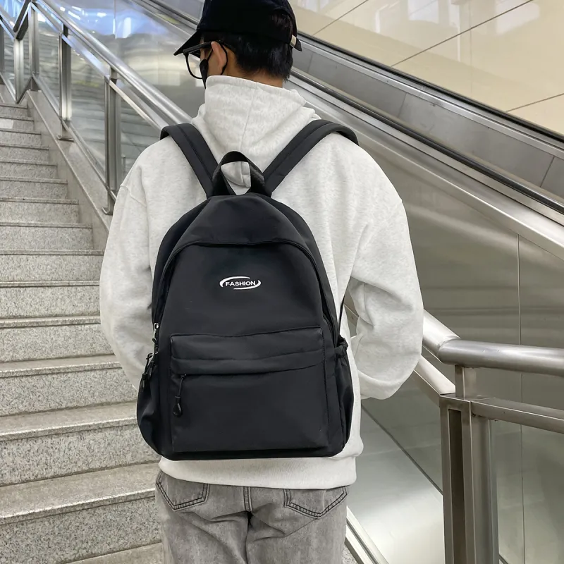 Parker Bear Nylon Backpack Unisex Multicolor-3