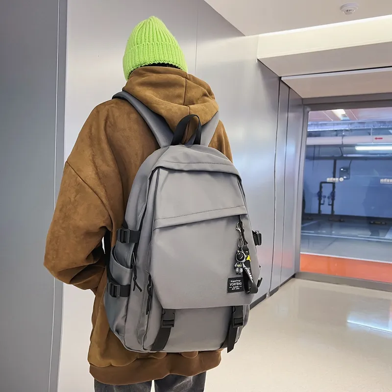 Parker Bear Nylon Backpack Regular Unisex Multicolor-10