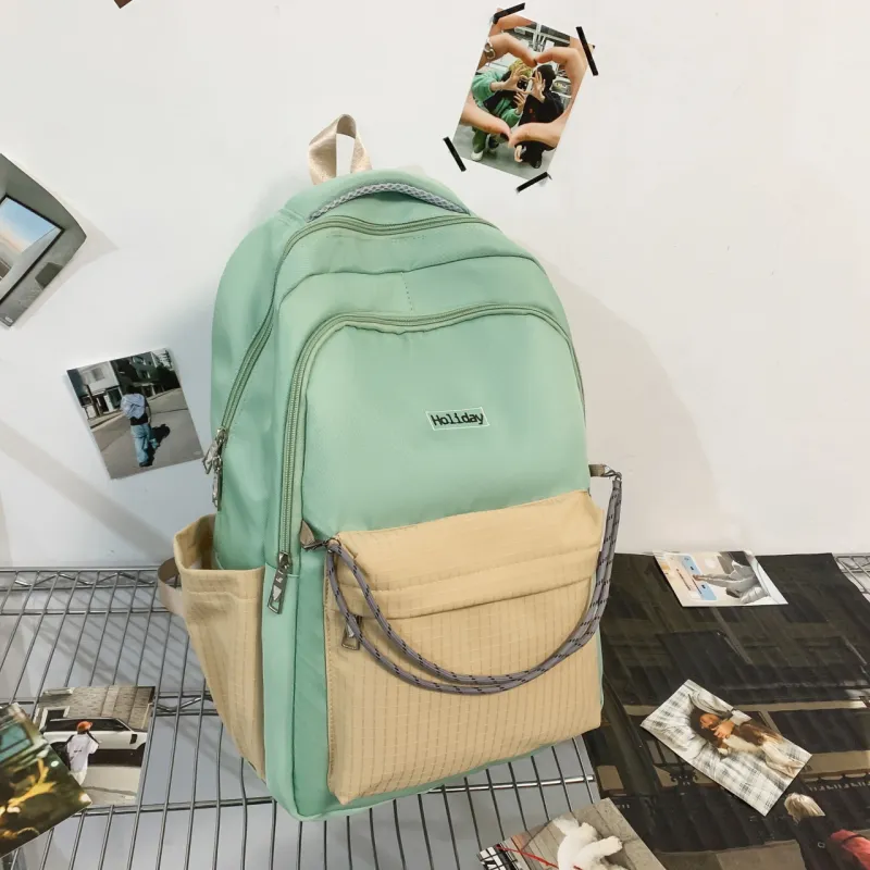 Parker Bear Nylon Backpack Regular Unisex Multicolor-12