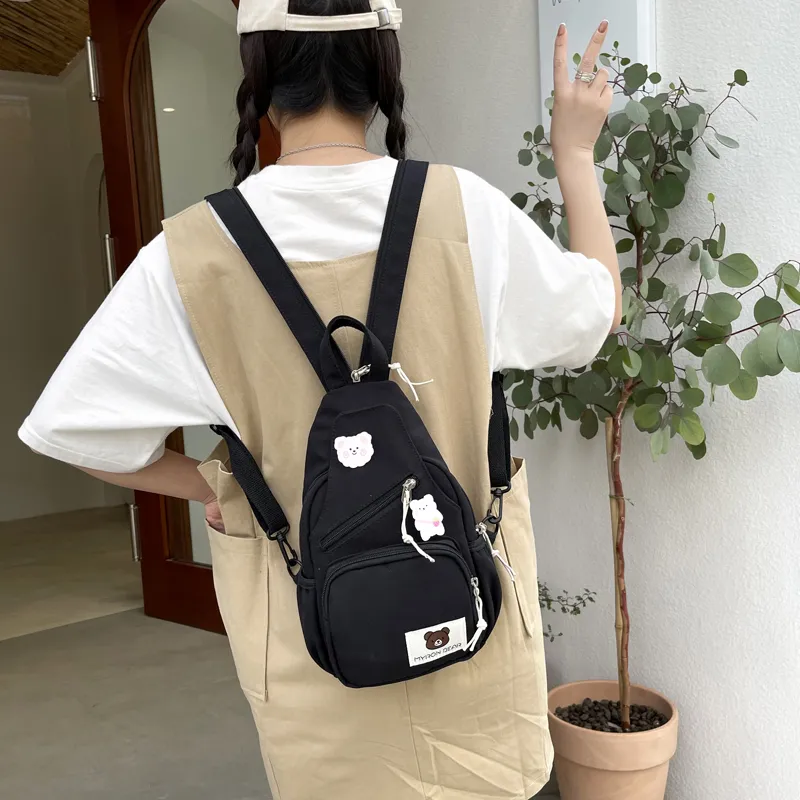 Parker Bear Oxford Backpack Regular Unisex Multicolor-13