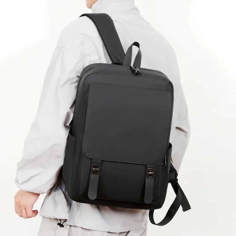 MingLu Water Repellent Membrana Dermalis Backpack Regular Unisex Multicolor-9