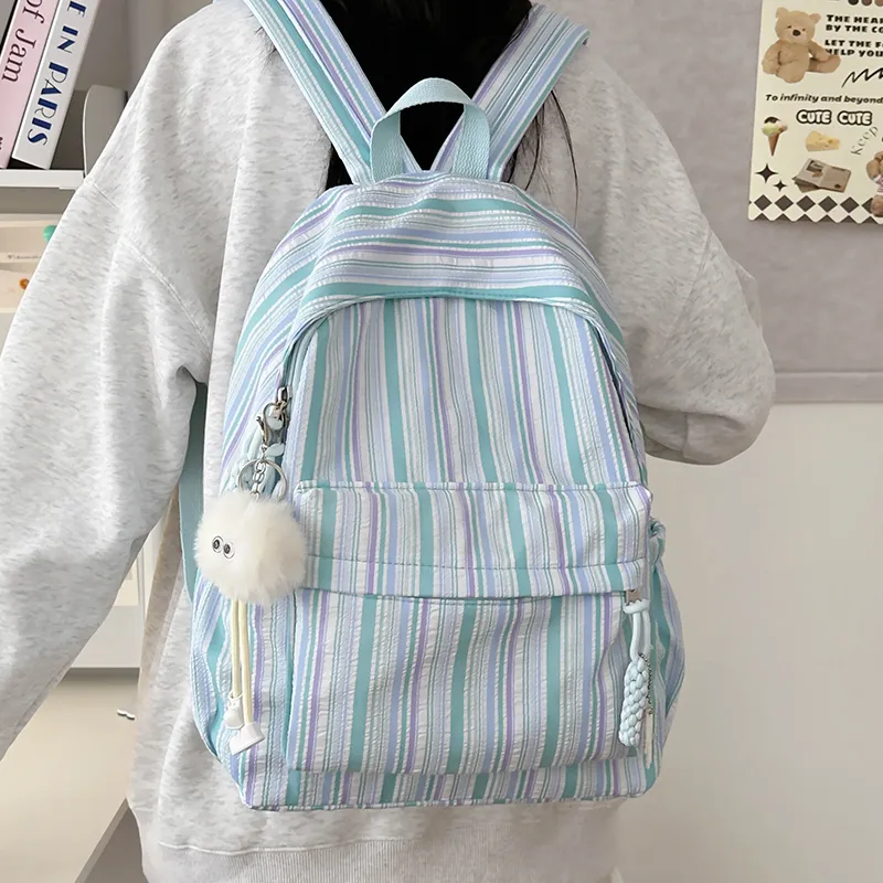 Parker Bear Nylon Backpack Women's Multicolor-12