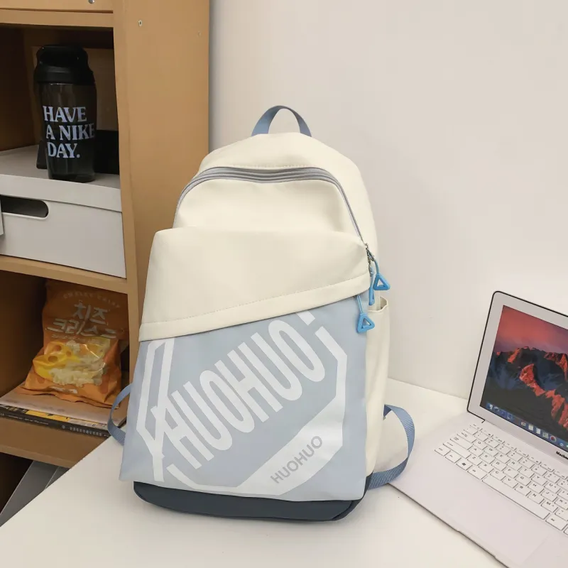 MingLu Nylon Backpack Unisex Multicolor-13