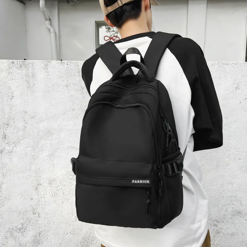 Parker Bear Nylon Backpack Unisex Multicolor-9
