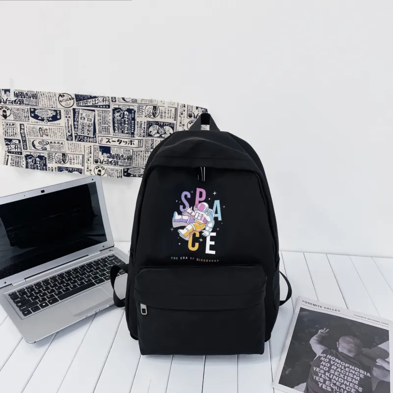 MingLu Nylon Backpack Unisex Multicolor-6