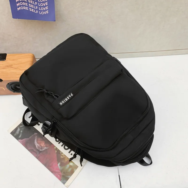 Parker Bear Nylon Backpack Unisex Multicolor-8
