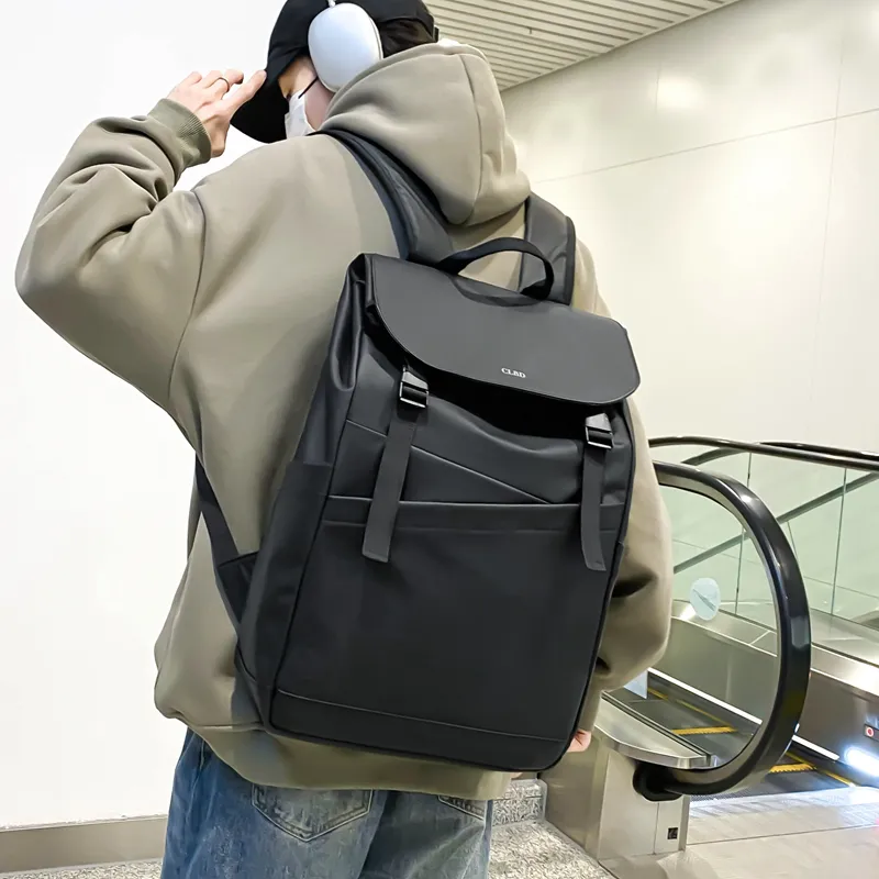 MingLu Membrana Dermalis Backpack Regular Unisex Classic Black/Premium Gray-5