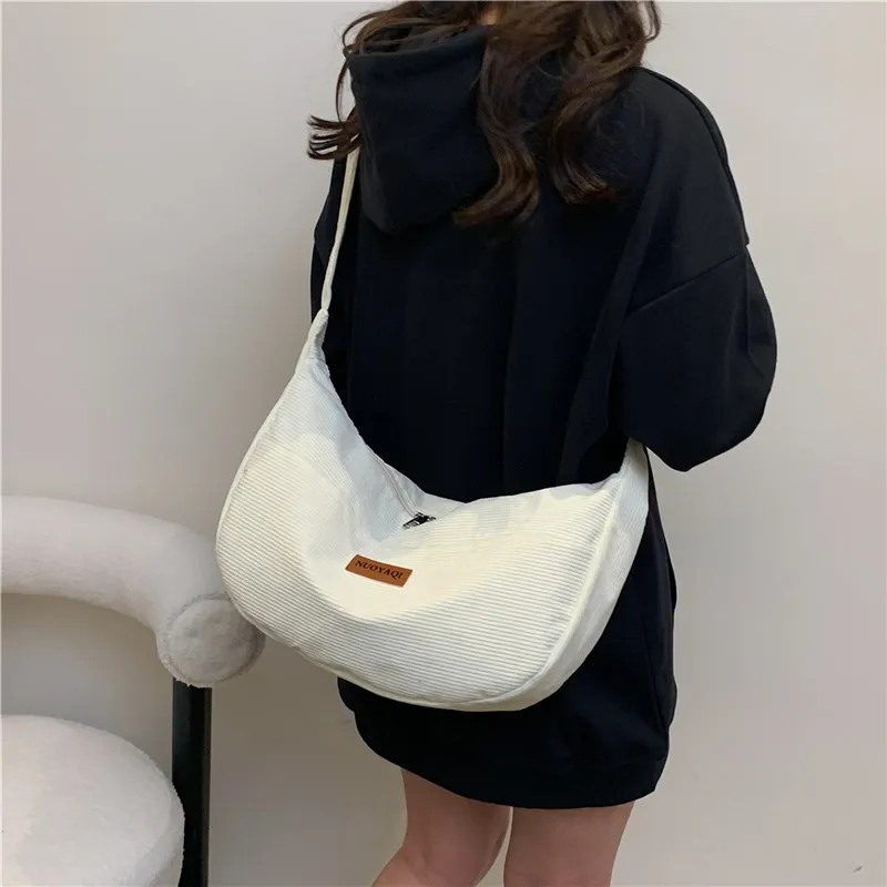 Parker Bear Canvas Canvas Bag Shoulder Bag Crossbody Bag Regular Unisex Black/Khaki/Brown/White/Gray/Pink-14