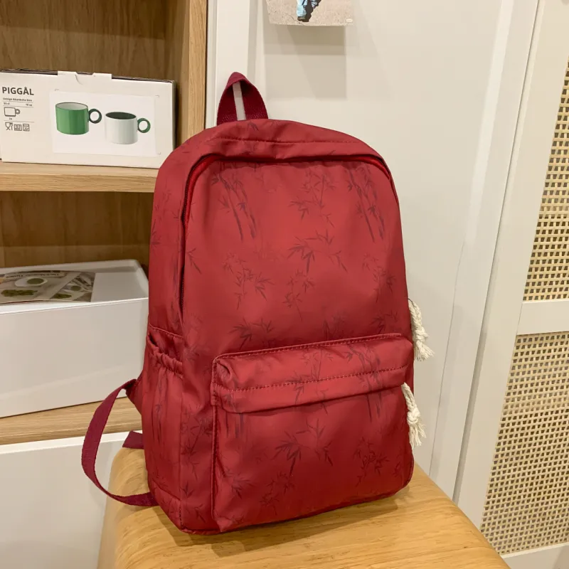 Parker Bear Nylon Backpack Unisex Multicolor-19