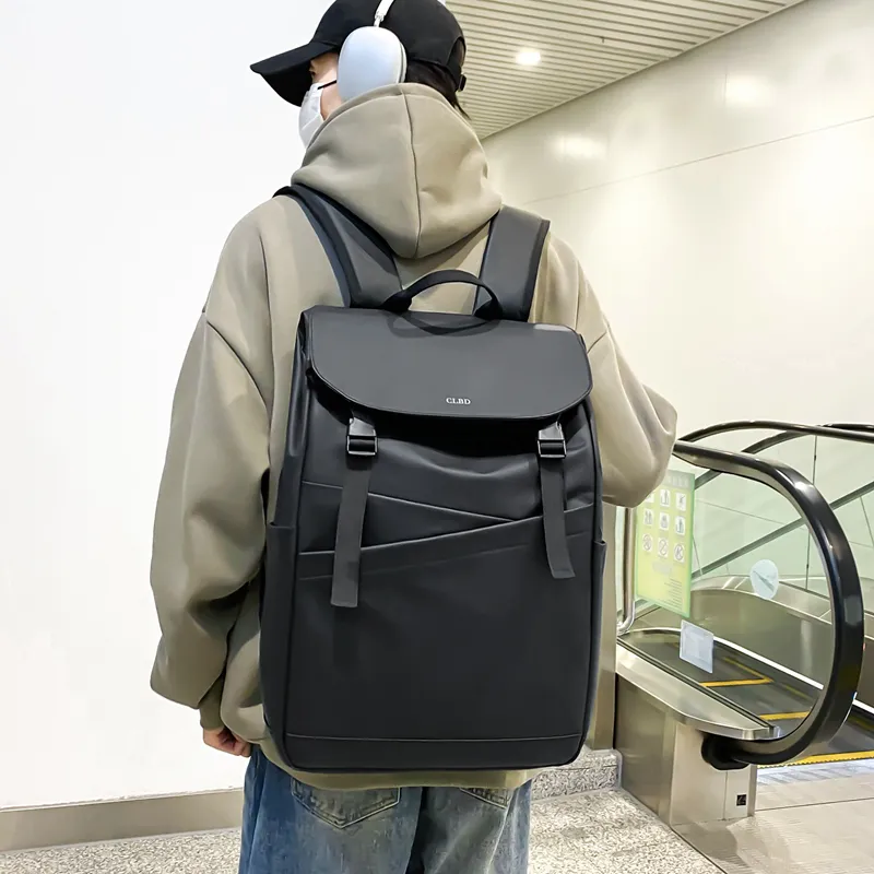 MingLu Membrana Dermalis Backpack Regular Unisex Classic Black/Premium Gray-6