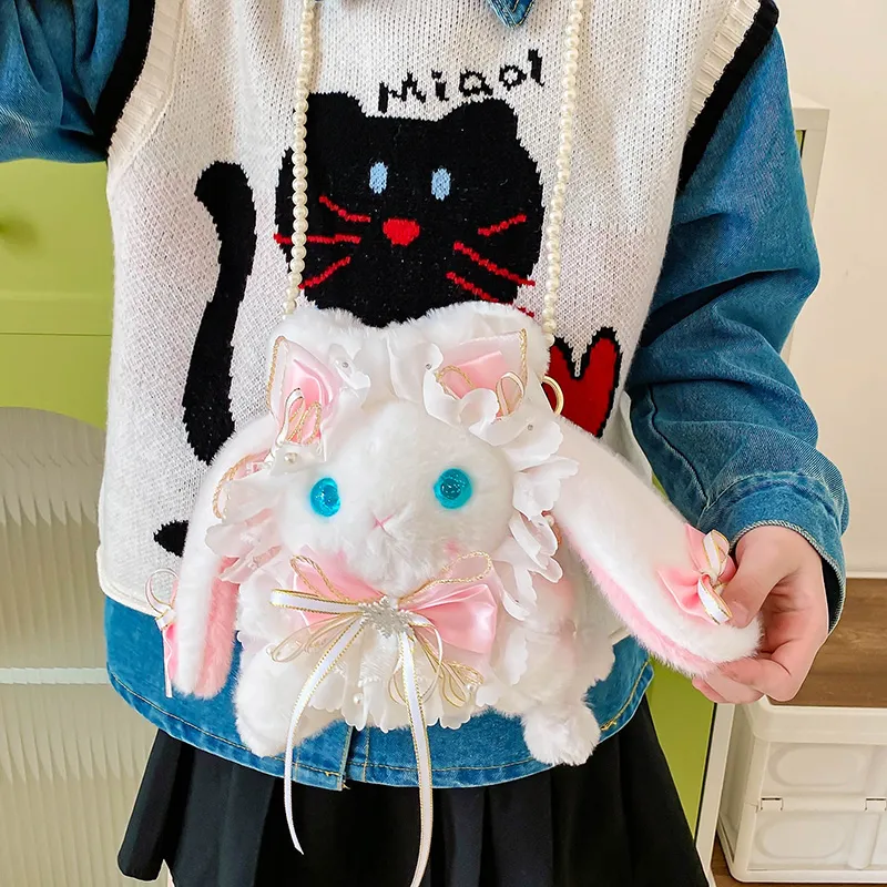 Parker Bear Plush Crossbody Bag Regular Kids'-3