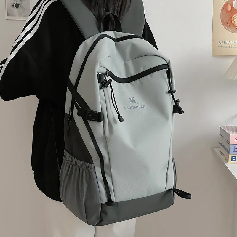 MingLu Nylon Backpack Unisex Multicolor-6