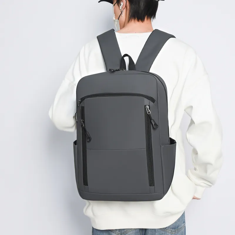 MingLu Water Repellent Membrana Dermalis Backpack Regular Unisex Multicolor-7