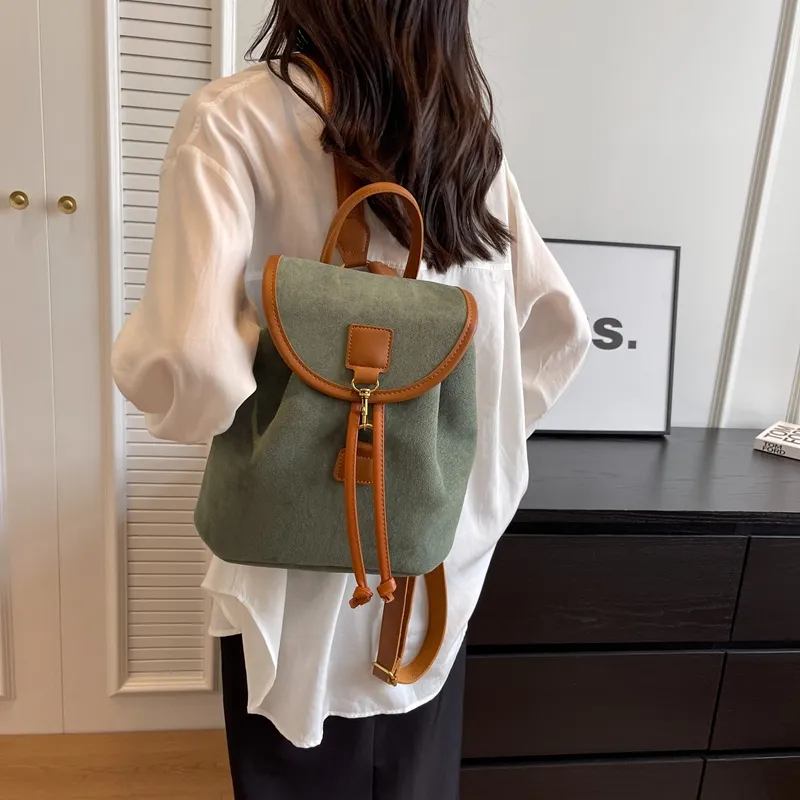 Parker Bear PU Backpack Regular Women's Multicolor-28