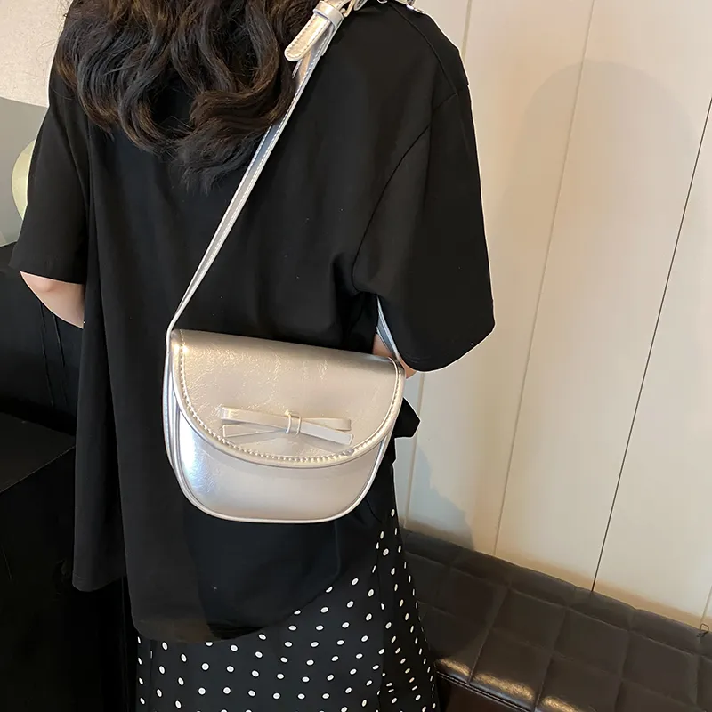 MingLu PU Crossbody Bag Red/Silver/Black-8