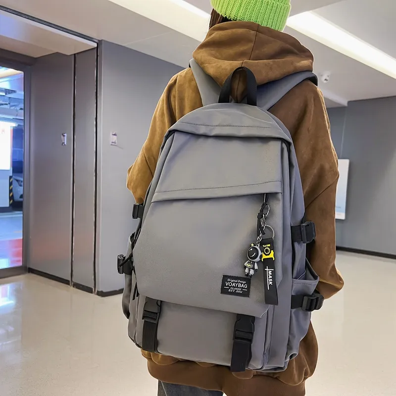 Parker Bear Nylon Backpack Regular Unisex Multicolor-12