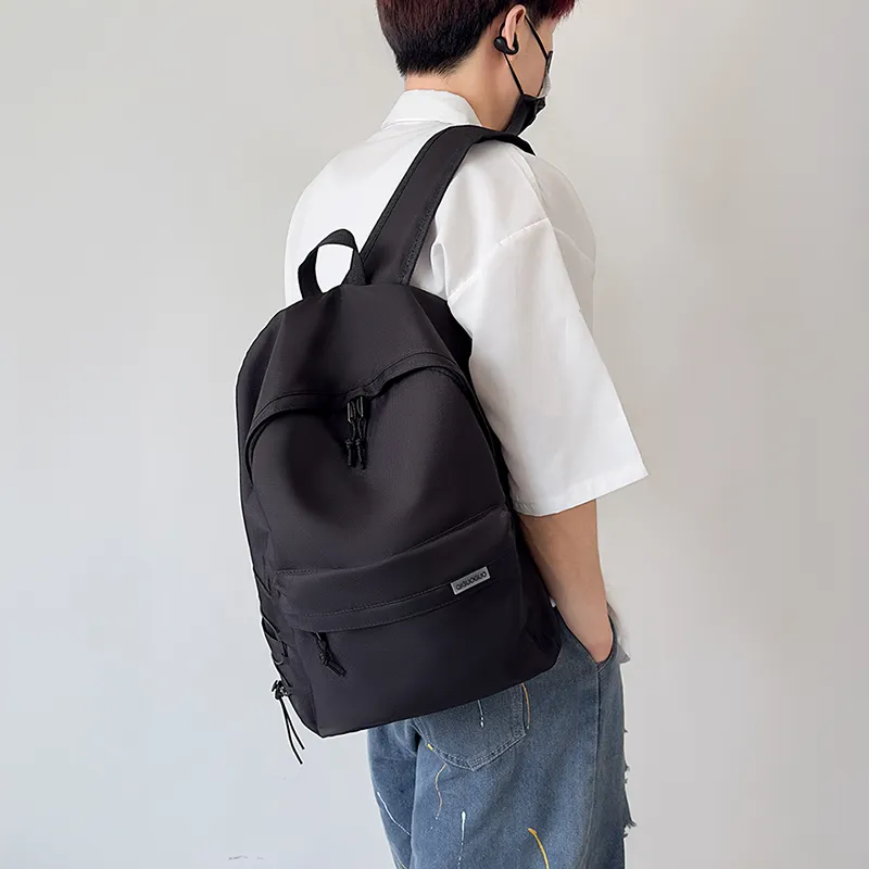 Parker Bear Nylon Backpack Unisex Multicolor-7