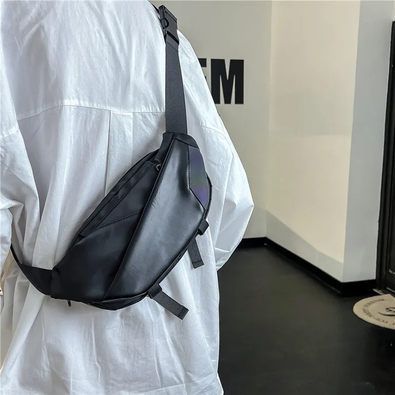 MingLu Nylon Sling Bag Unisex Multicolor-4