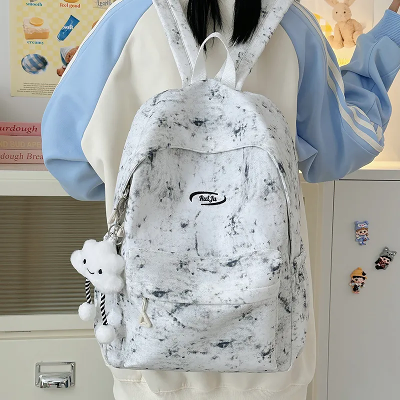 Parker Bear Nylon Backpack Regular Unisex Multicolor-7