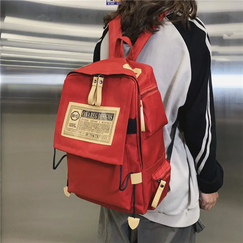 Parker Bear Oxford Backpack Regular Unisex Multicolor-11