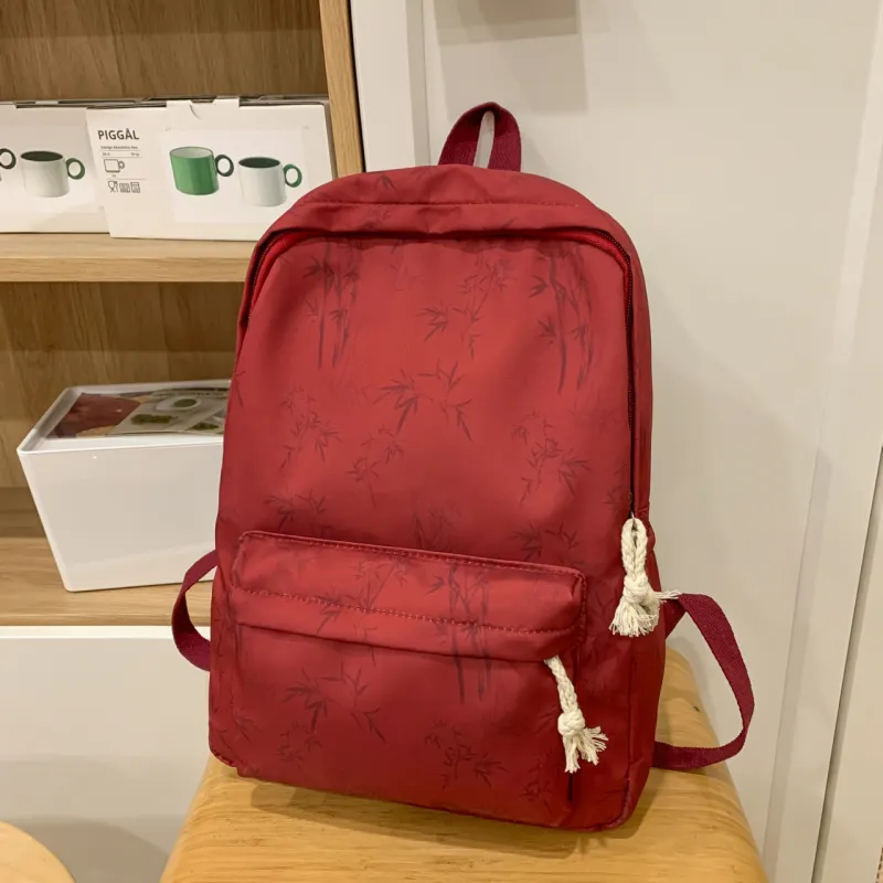 Parker Bear Nylon Backpack Unisex Multicolor-20