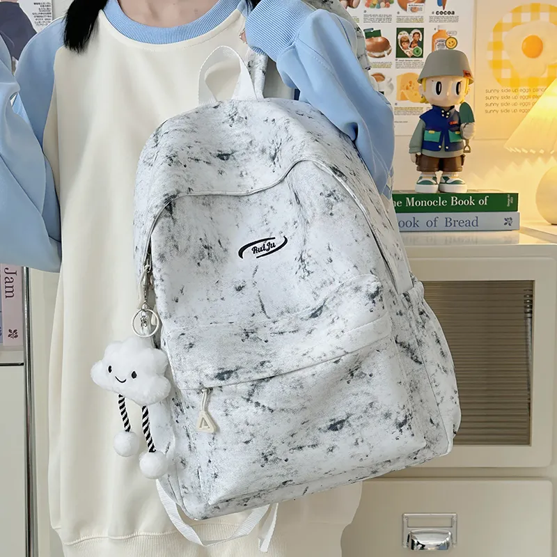 Parker Bear Nylon Backpack Regular Unisex Multicolor-10