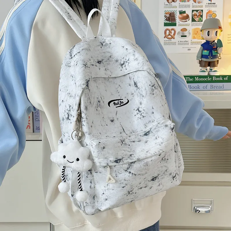 Parker Bear Nylon Backpack Regular Unisex Multicolor-6