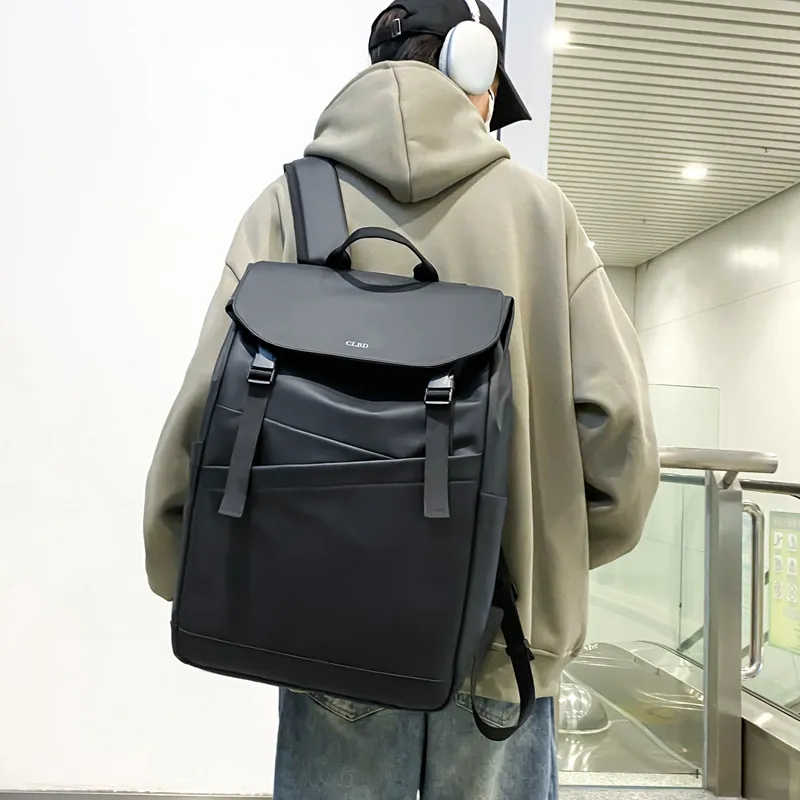 MingLu Membrana Dermalis Backpack Regular Unisex Classic Black/Premium Gray-8