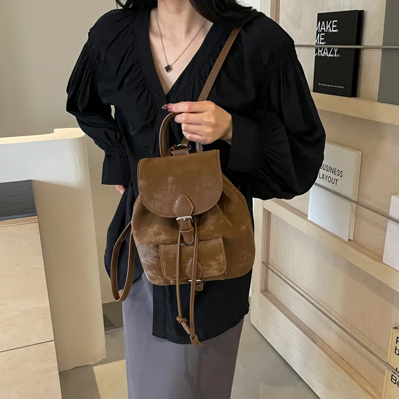 MingLu PU Backpack Unisex Multicolor-8