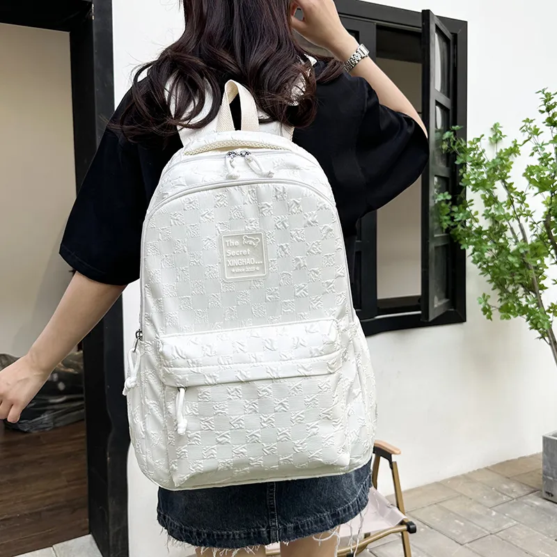 Parker Bear Nylon Backpack Women's Multicolor-11